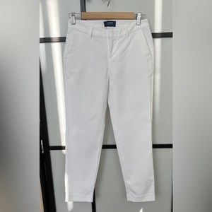 Old Navy Womens Harper Ankle Mid Rise Cropped Trousers Sz 0 XS
